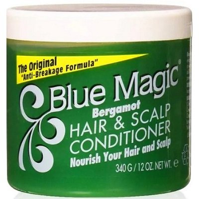 Blue Magic Bergamot Hair & Scalp Conditioner 12oz - Green