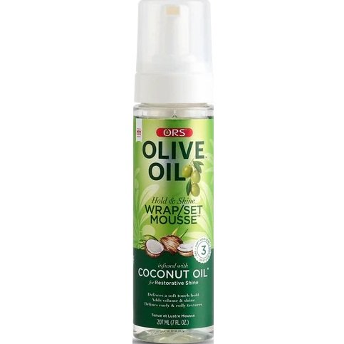 ORS Olive Oil Wrap Set Mousse -2 ORS Olive Oil Wrap Set Mousse 207ml