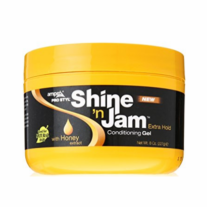 Shine N Jam cond. 8oz Shine 'n Jam Conditioning Gel - Extra Hold 16oz
