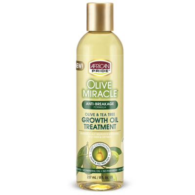 African Pride Olive Miracle Growth Oil Treatment 8oz