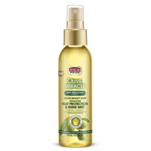 African Pride Olive Miracle Heat Protection & Shine Mist 4oz