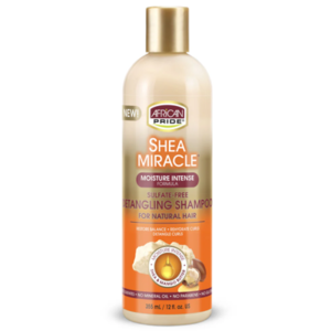 African Pride Shea Miracle Detangling Shampoo 12oz