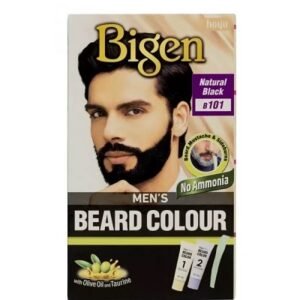 Bigen Mens Beard Colour - B101 Natural Black