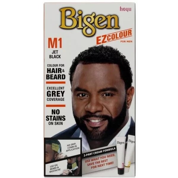 Bigen EZ Hair & Beard Colour - M1 Jet Black
