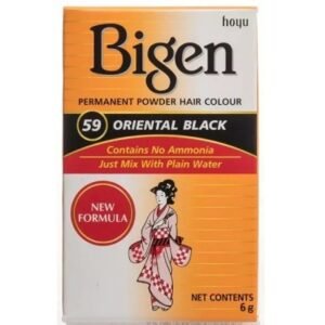 Bigen Powder Hair Dye 6g - 59 Oriental Black