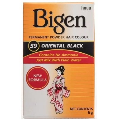 Bigen Powder Hair Dye 6g - 59 Oriental Black