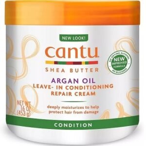 Cantu Leave In Conditioning Repair Cream Argan Oil 16oz