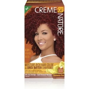 Creme Of Nature Hair Dye- Vivid Red C31