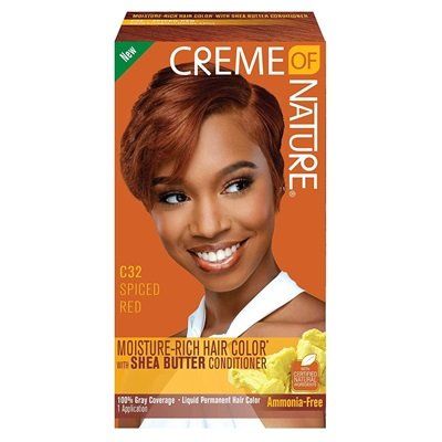 Creme Of Nature Hair Dye- Spiced Red C32
