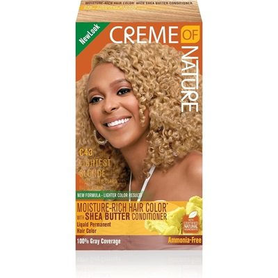 Creme Of Nature Hair Dye- Lightest Blonde C43