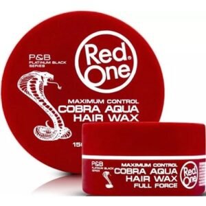 3X Red One Aqua Hair Wax 150ml - Cobra (3 Pieces)