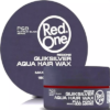 3X Red One Aqua Hair Wax 150ml - Quick Silver(3 Pieces)