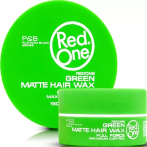 3X Red One Aqua Hair Wax 150ml - Green (3 Pieces)