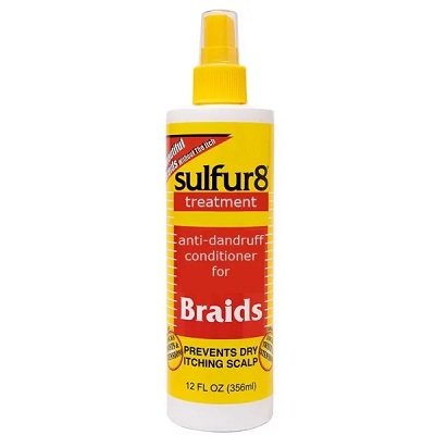 Sulfur 8 Dandruff Treatment for Braids Spray 356ml Sulfur 8 Dandruff Treatment for Braids Spray 356ml