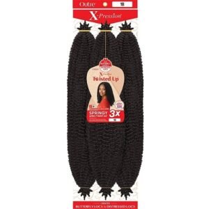 XPression Twisted Up 3X Springy Afro Twist 24"