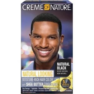 Creme Of Nature Hair Dye- Natural Black For Men