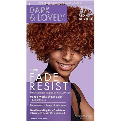 Dark and Lovely Hair Dye-Red Hot Rhythm 376