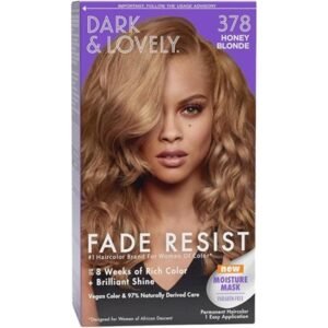 Dark and Lovely Hair Dye- Honey Blonde 378