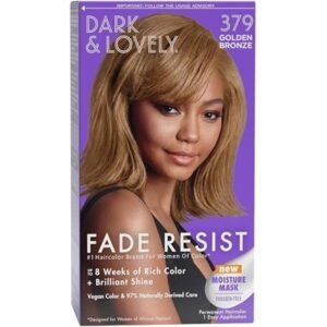 Dark and Lovely Hair Dye- Golden bronze 379