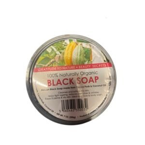 Organic African Black Soap 7oz
