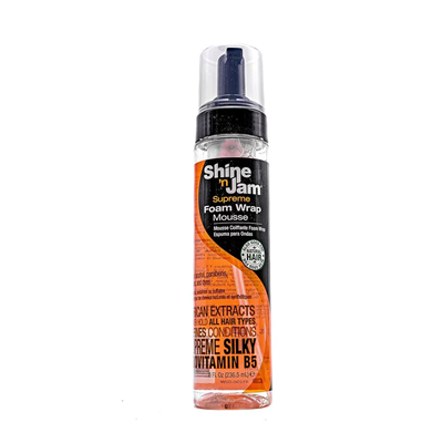 Ampro Shine 'N Jam Supreme Foam Wrap Mousse 8oz