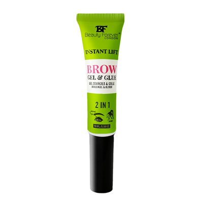 Beauty Forever 2 in 1 Brow Gel and Glue 16ml