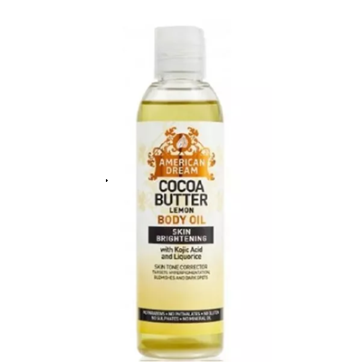 American Dream Cocoa Butter Body Oil with Lemon 200ml
