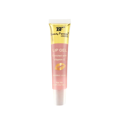 Clear Moisturizing Lip Gel Tube Bubblegum Beauty Forever Clear Moisturizing Lip Gel 18ml- Bubblegum