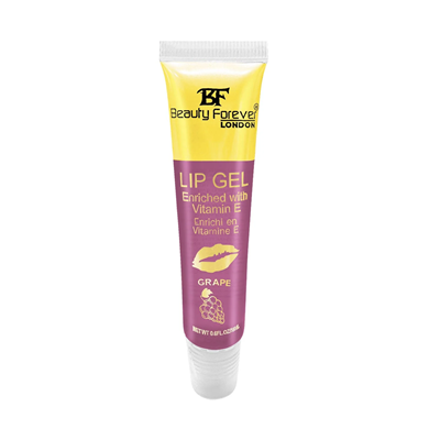 Clear Moisturizing Lip Gel Tube Grape Beauty Forever Clear Moisturizing Lip Gel 18ml- Grape