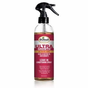 Difeel Ultra Growth Basil & Castor Oil Leave In Conditioning Spray 6 oz