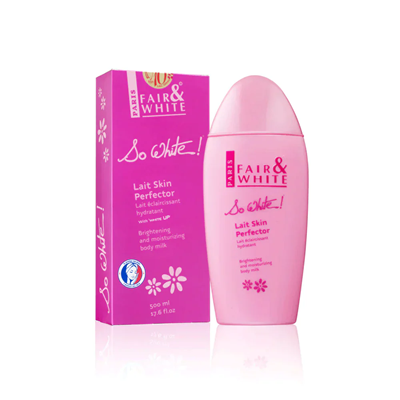 Fair & White So White Skin Perfector Body Milk Lotion 500 ml