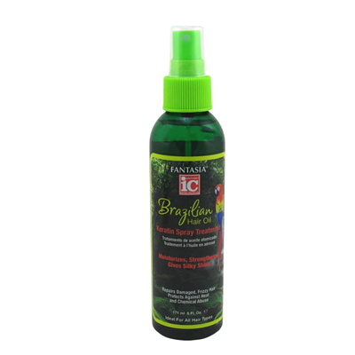 Fantasia IC Brazilian Hair Oil Keratin Spray Treatment 6oz