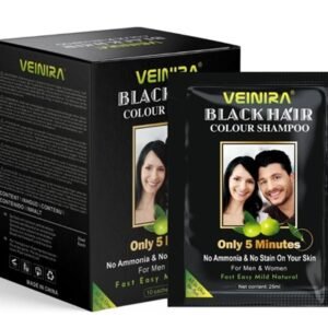Veinira Natural Hair Dye Shampoo Black