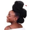 Sleek Human Hair Afro Kinky Bulk 16"