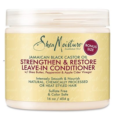 Shea Moisture Jamaican Black Castor Oil Leave-In Conditioner 16oz