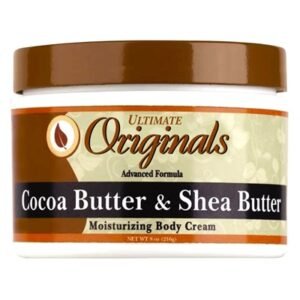 Ultimate Organics Cocoa Butter & Shea Butter Cream 8oz