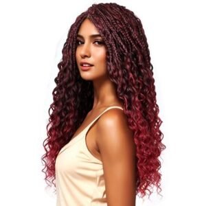 Sleek Boho Beach Curl Braid 22"