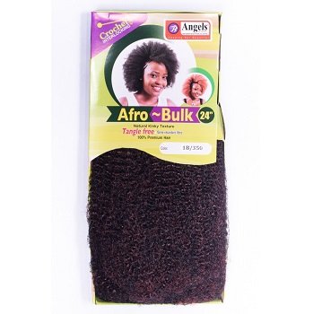 Angel Afro Bulk2 Angels Afro Kinky Bulk 24"