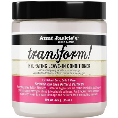 Aunt Jackie's Curls & Coils Transform Hydrating Leave-In Conditioner 15oz