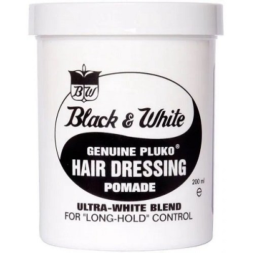 Black & White 3X Hair Dressing Pomade 6oz (3 Pieces)