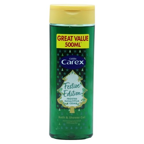 Cussons Carex Frosted  Eucalyptus & Cedar  Shower Gel 500ml