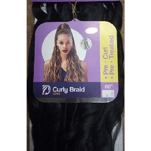 darling curling braid2 Darling Curly Braid Long 60"